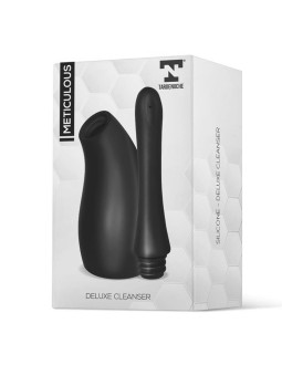 Meticulous Ducha Anal Deluxe Silicona Negro 2