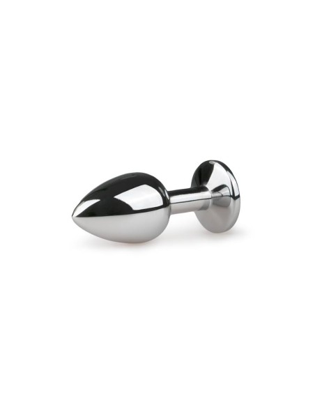 Plug Anal con Cristal Transparente No 1