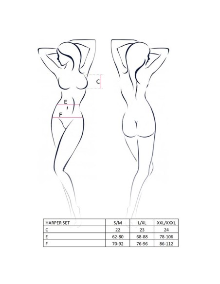 HARPER Set Rojo Negro