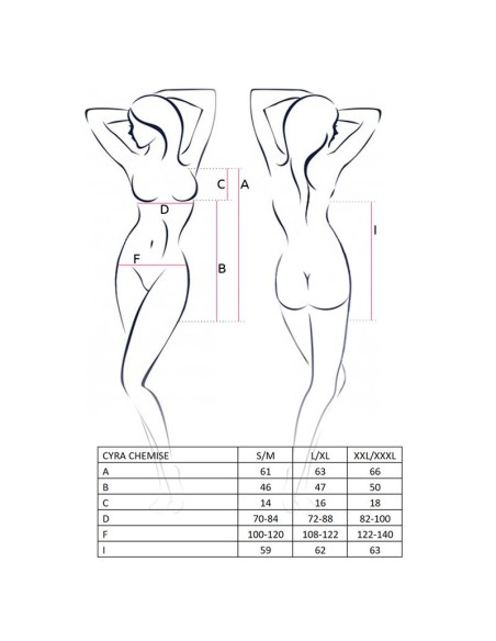 CYRA Chemise Rojo Negro