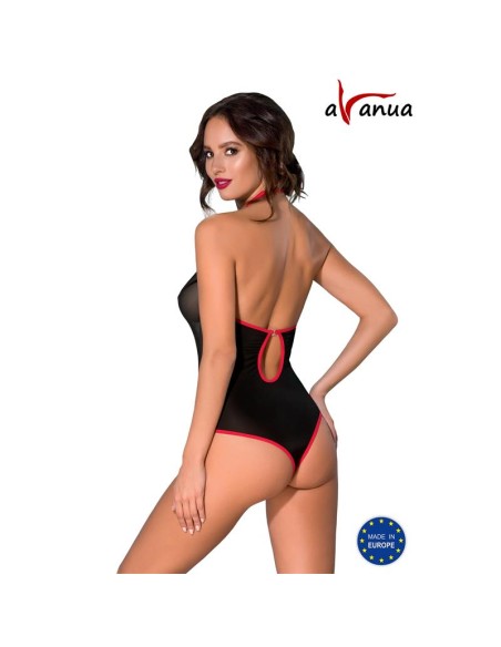 CYRA Body Negro Rojo