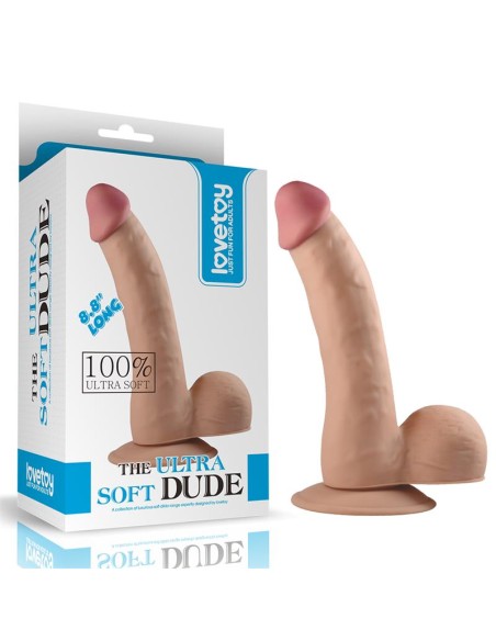 Dildo The Ultra Soft Dude 88 Natural