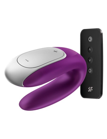 Double Fun Vibrador para Parejas con APP y Control Remoto Violeta
