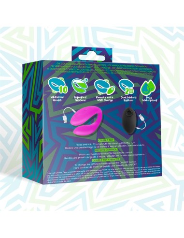 Roomie Vibrador para Parejas Silicona Liquida Unibody Control Remoto USB