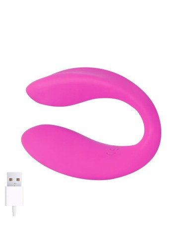 Roomie Vibrador para Parejas Silicona Liquida Unibody Control Remoto USB