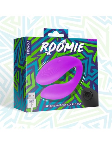 Roomie Vibrador para Parejas Silicona Liquida Unibody Control Remoto USB