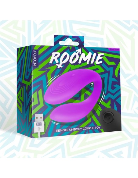 Roomie Vibrador para Parejas Silicona Liquida Unibody Control Remoto USB