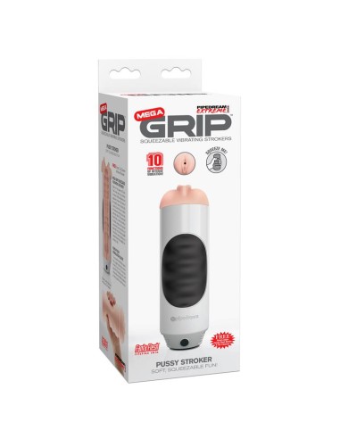 Masturbador Vibrador Mega Grip