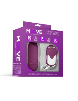 Huevo Vibrador con Control Remoto Dark Purple 2