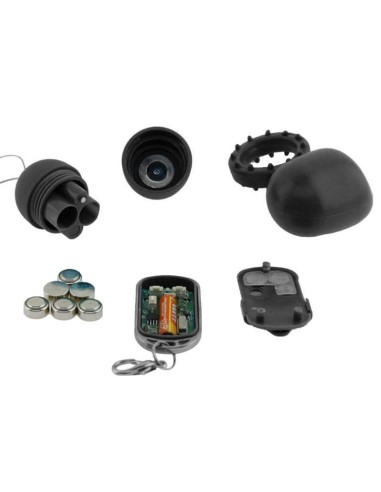 Anillo Vibrador con Control Remoto Negro