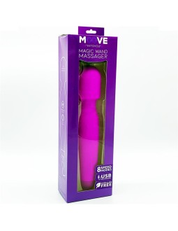 Magic Wand Masajeador Silicona Purpura 2