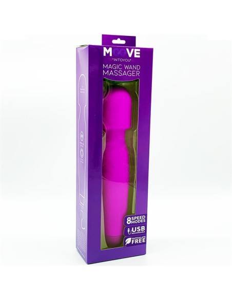 Magic Wand Masajeador Silicona Purpura