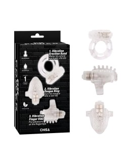 Kit 3 Anillos para el Pene Teasers Ring Kit 2