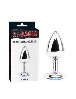 Plug Anal con Gema Heart Gem 2
