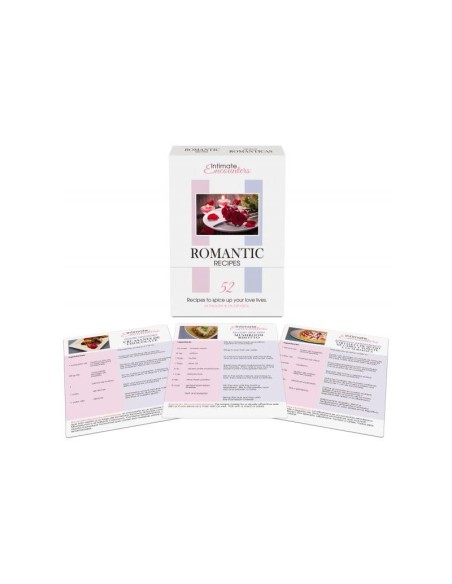 Kit de Parejas Intimate Encounters Romantic Recipes EN ES