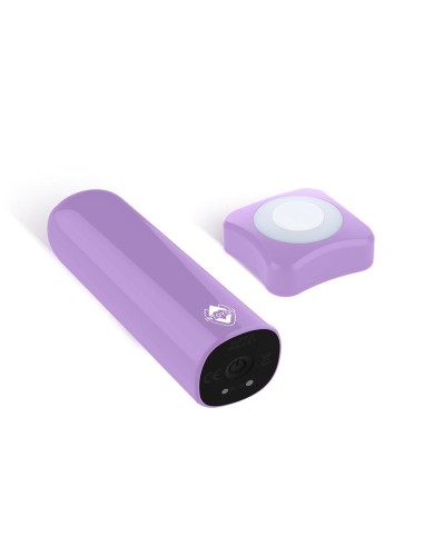 Dhalia Super Bala Vibradora Control Remoto Alta Potencia USB Pupura