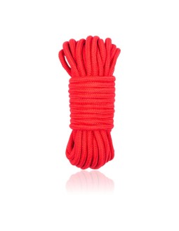 Cuerda de Bondage de Algodon 10 Metros Rojo