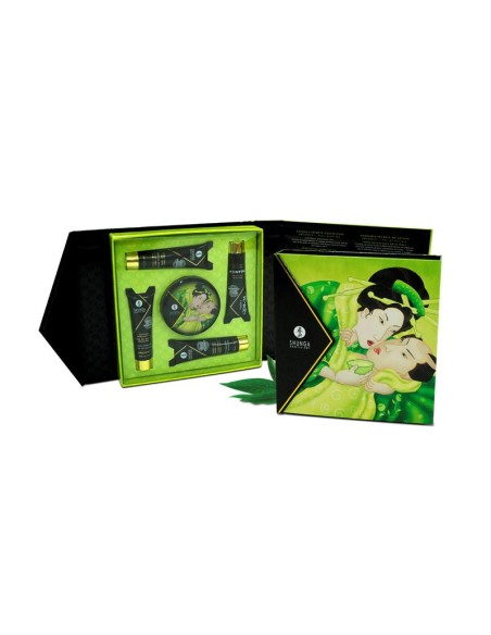 Shunga Kit Secretos de una Geisha Te Verde