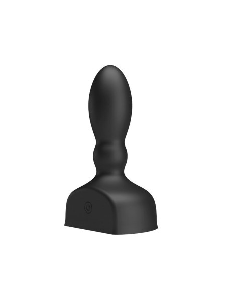 Estimulador Anal Harriet Inflable USB Silicone Negro