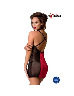 COLINE Chemise Rojo Negro 2