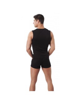 Pantalon Corto Rejilla Negro 2