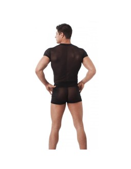 Camiseta Rejilla Negro 2