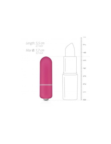 Bala Vibradora 10 Velocidades Rosa