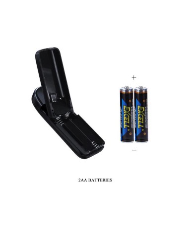 Arnes con Dildo Doble y Vibracion Purpura