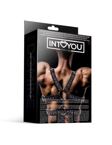 Aurum Arnes Masculino para Bondage Cuero Vegano