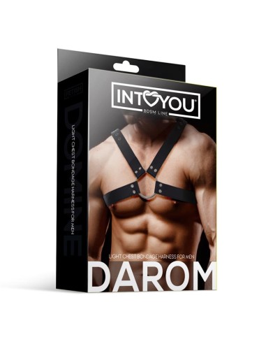 Darom Arnes Masculino para Bondage Cuero Vegano