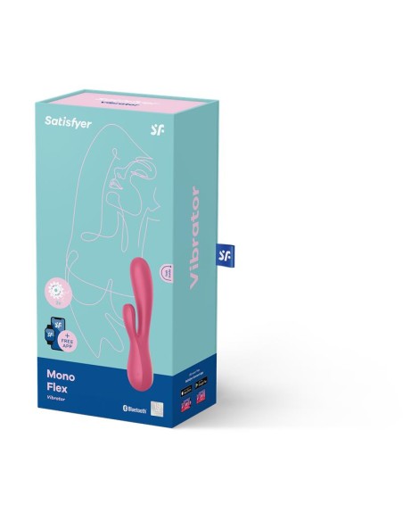 Mono Flex Vibrador con APP Rojo