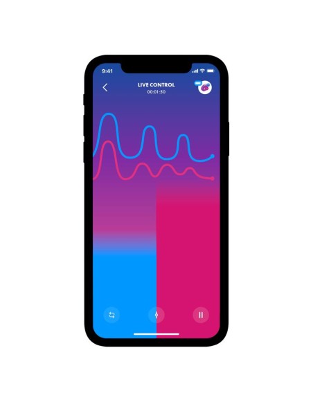 Mono Flex Vibrador con APP Rojo