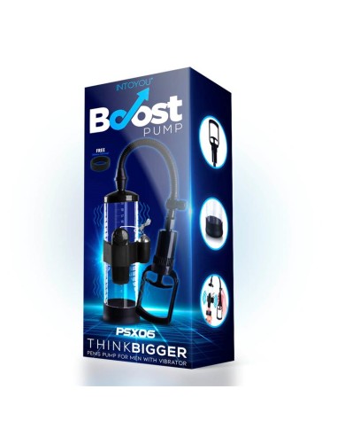 Bomba Manual para el Pene con Accesorio de Vibracion PSX06