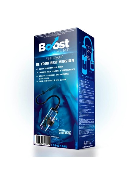 Bomba Manual para el Pene con Accesorio de Vibracion PSX06