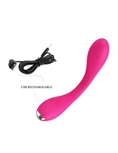 Yedda Vibrador con Esqueleto Punto G Rosa