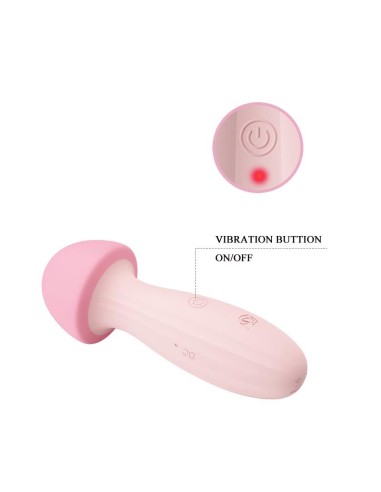 Mushroom Vibrador Masajeador Silicona USB