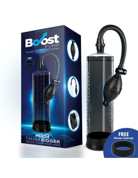 Bomba Manual para el Pene PSX04 Negro