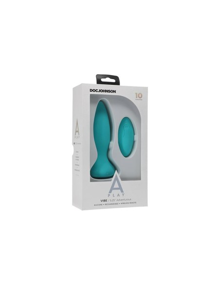 Plug Anal con Vibracion Vibe Adventurous Turquesa