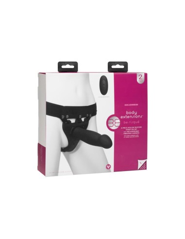 Arnes con Vibracion y Dildo Be Risque