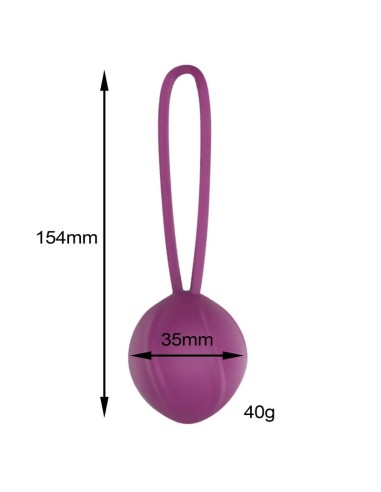 Leigh Bola Kegel Silicona Purpura