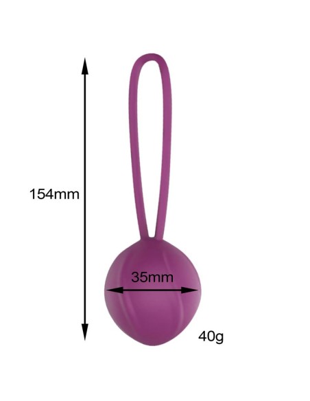 Leigh Bola Kegel Silicona Purpura