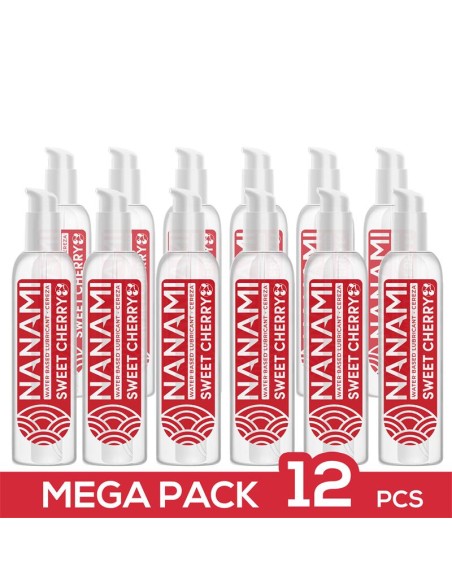 Pack de 12 Lubricante Base Agua Cereza Dulce 150 ml