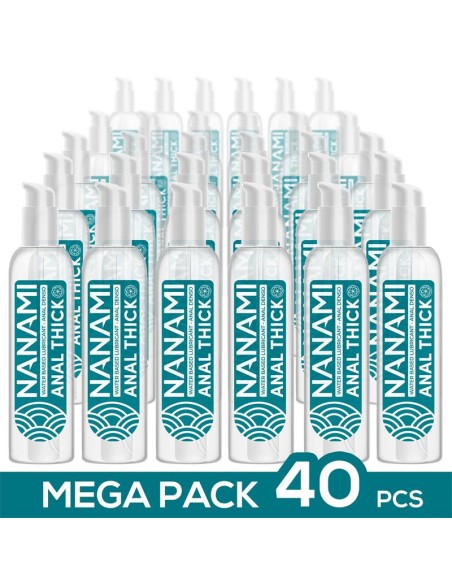Pack de 40 Lubricante Anal Base Agua Alta Densidad 150 ml