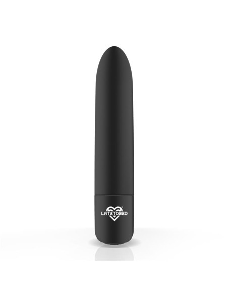 Shoty Bala Vibradora USB 10 Velocidades Potente Motor Negro