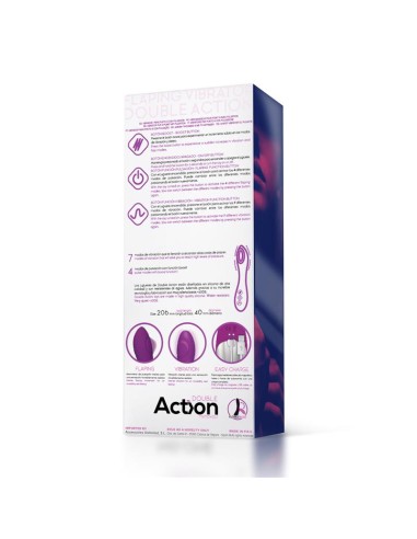 No Nine Vibrador Punto G Funcion de Pulsacion USB Magnetico Silicona