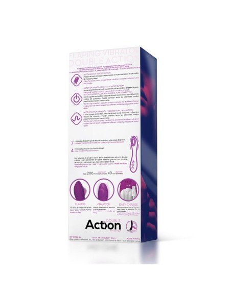 No Nine Vibrador Punto G Funcion de Pulsacion USB Magnetico Silicona