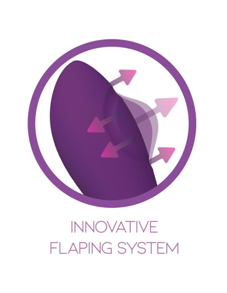 No Nine Vibrador Punto G Funcion de Pulsacion USB Magnetico Silicona