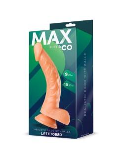 Kurt Dildo Realista con Testiculos Natural 94 24 cm 2