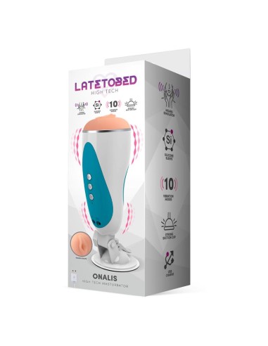 Onalis High Tech Masturbador Sistema Gemidos y Vibracion Vagina USB