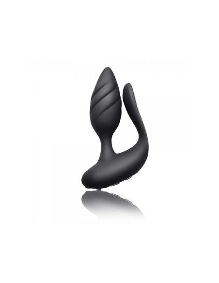 Estimulador para Parejas Cocktail Control Remoto Negro